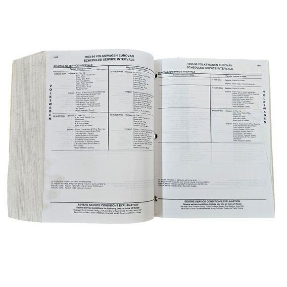 Mitchell Maintenance Service Intervals 1983 - 96 Cars Truck Vans Domestic Import - Picture 7 of 16